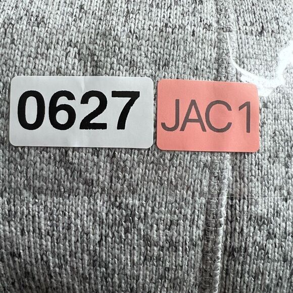 Women's L.L.Bean Sweater Fleece Coat grey casual rugged construction Size S. - Picture 12 of 12